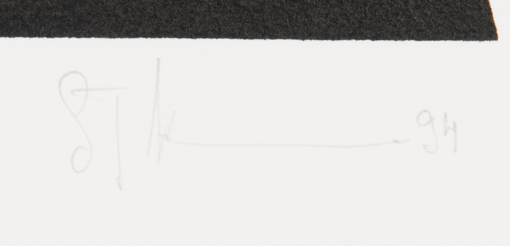 Portfolio of ten serigraphs, signed and dated -94, numbered EA 14/50.