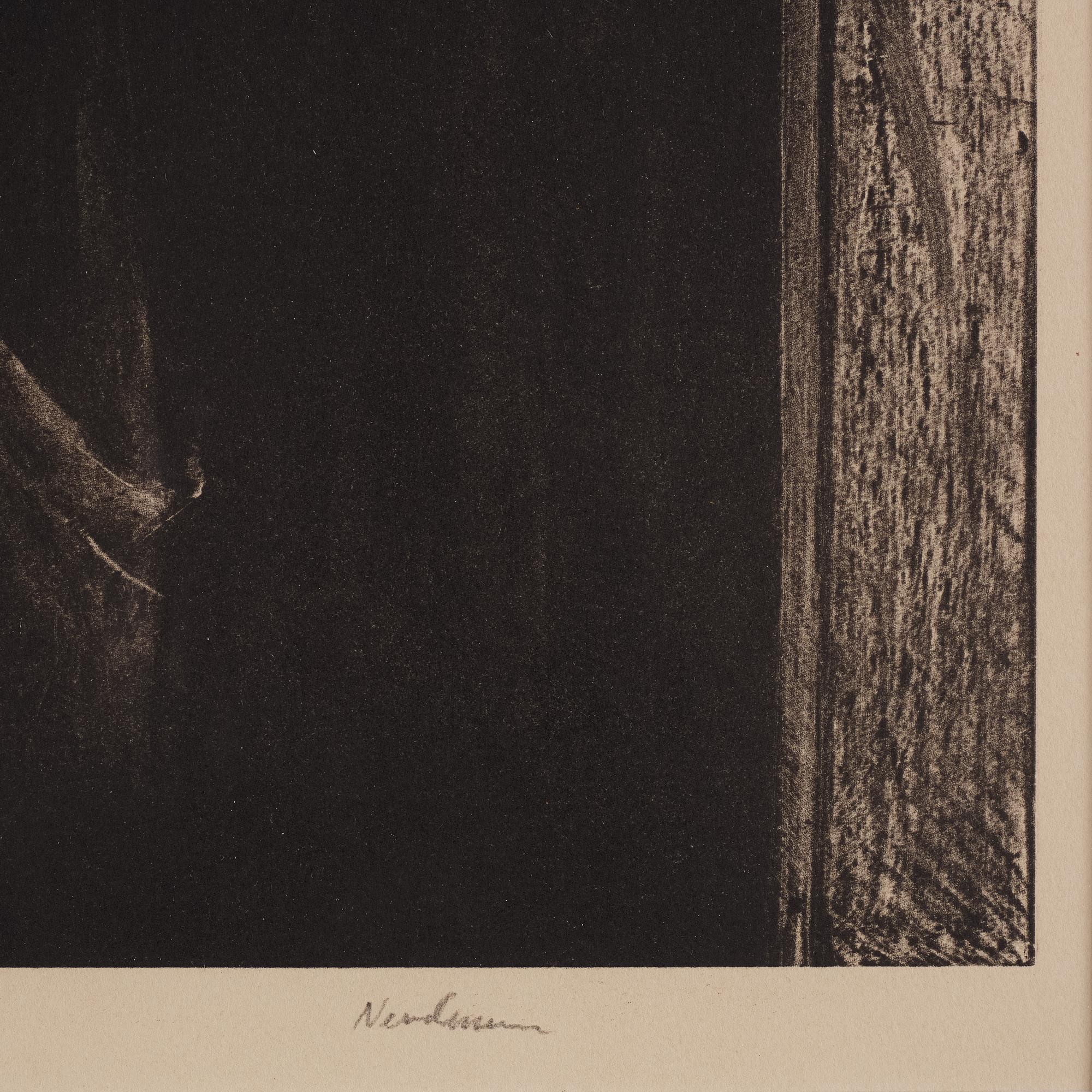 Odd Nerdrum, lithograph. Signed.