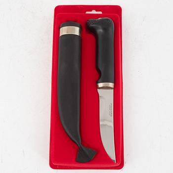 Bertel Gardberg, a knife with handle of an seals head. In box. Designed for WWF.