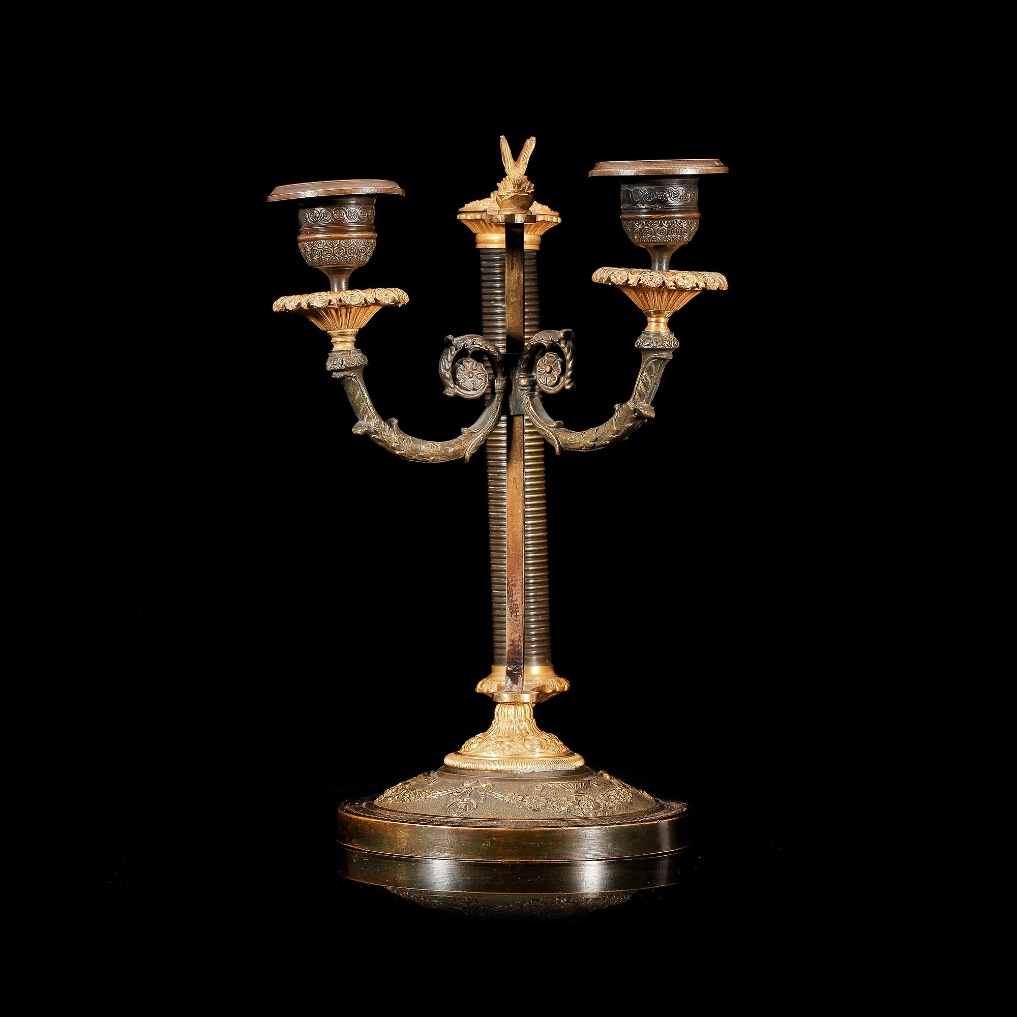 LÄSLAMPA. Frankrike, 1800-talets mitt. Senempire.