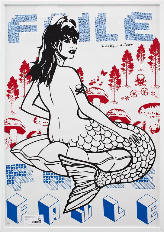 FAILE (PATRICK MCNEIL & PATRICK MILLER), färglitografi. Numr 628/750.