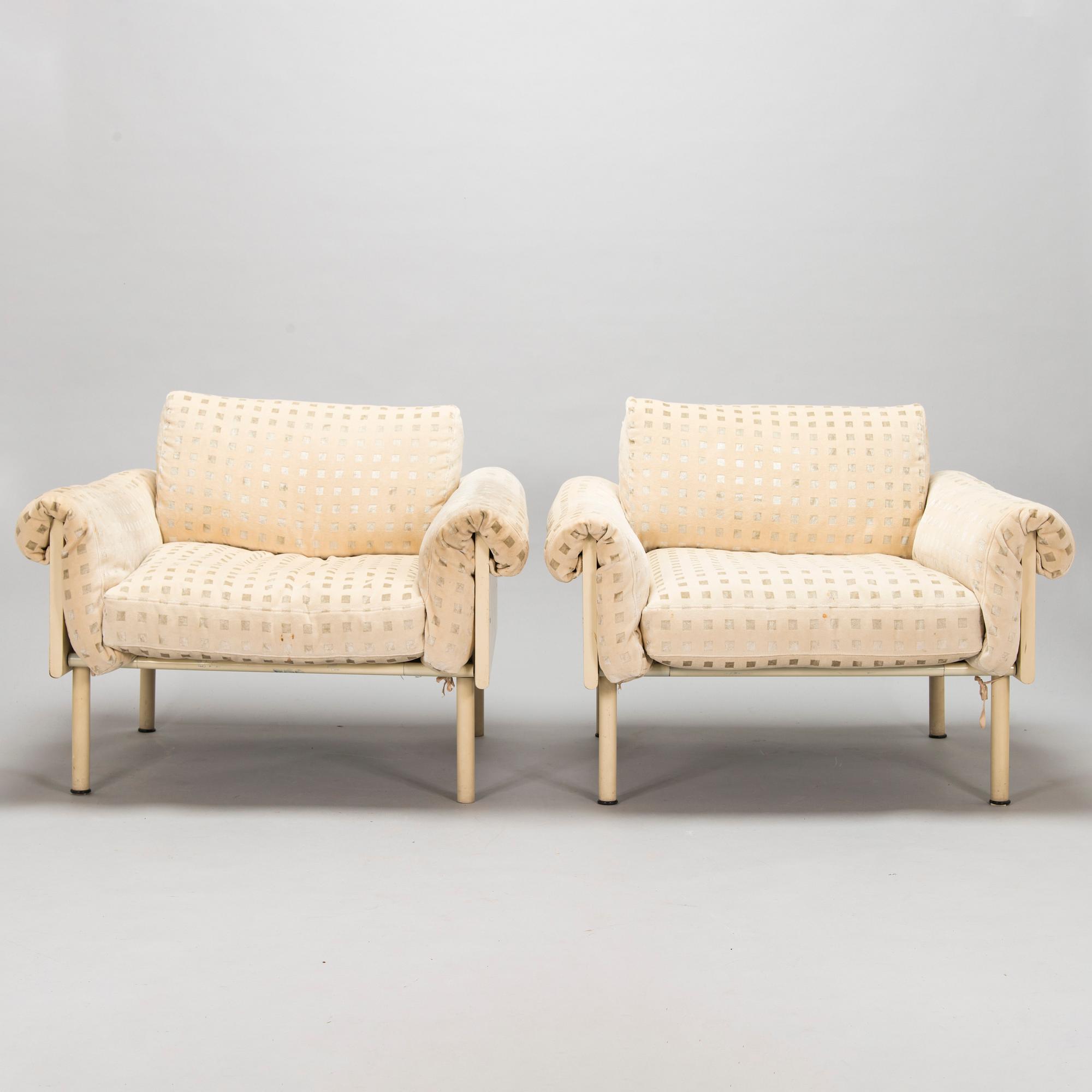 Yrjö Kukkapuro, A pair of armchairs "Ateljee" for Haimi Oy.