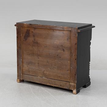 A pianted dresser from around the year 1900.