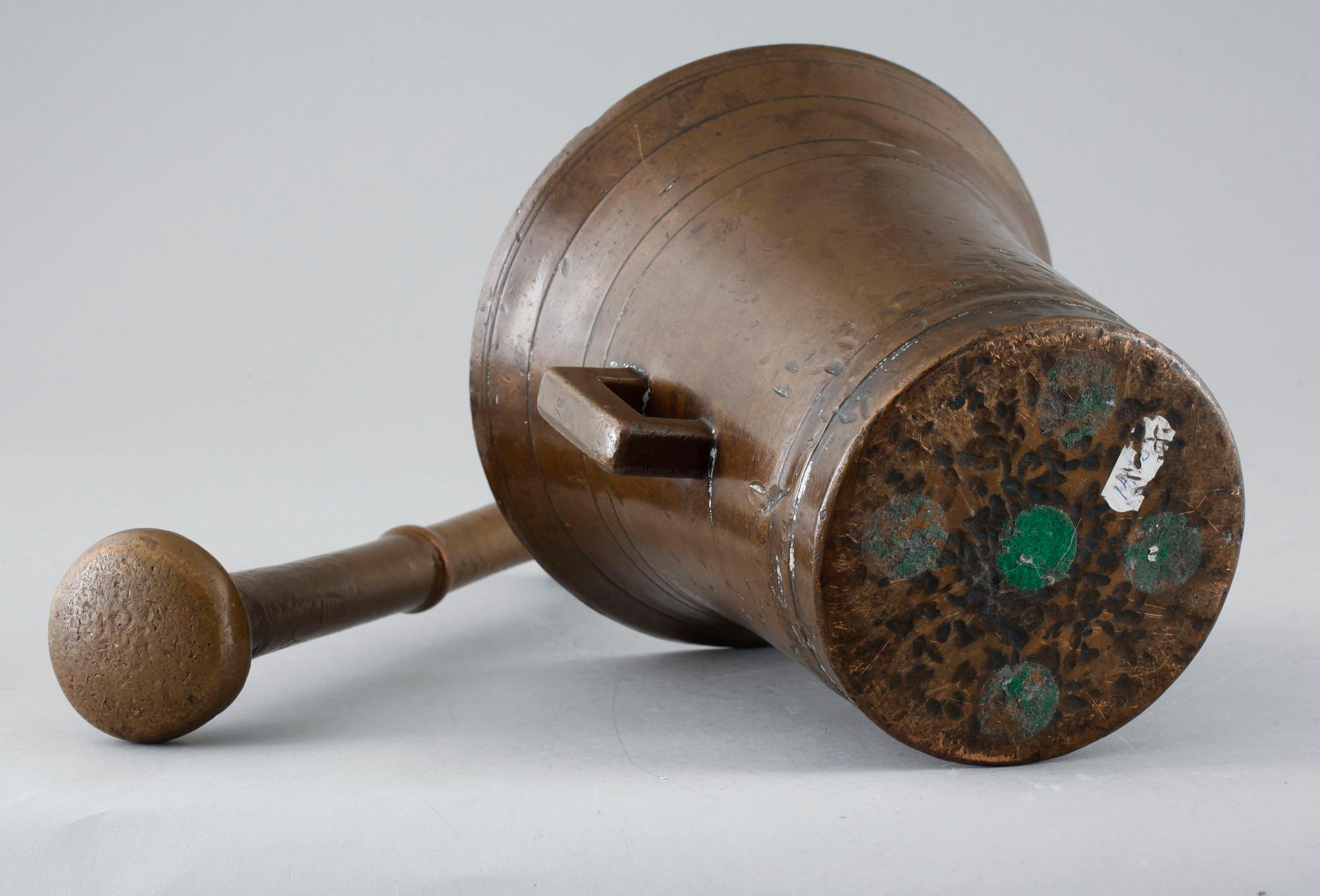 MORTEL, mässing, 1800-tal.