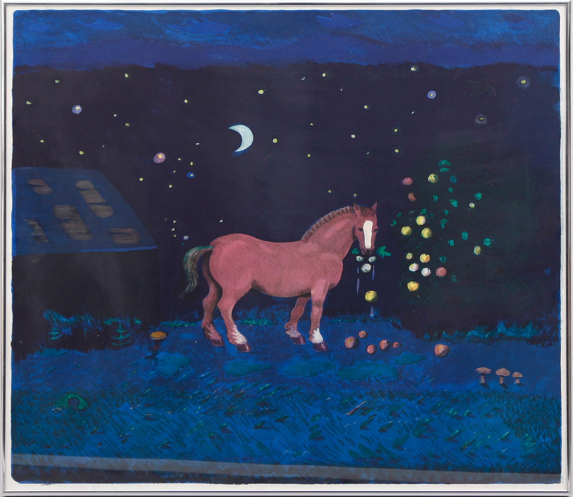 GÖRAN FOLCKER, färglitografi, signerad EA, 20/300.