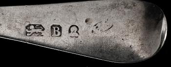 SKEDAR, 23 st, silver, Sverige, England samt Finland, 1800-1900-tal. Tot ca 835 gr.