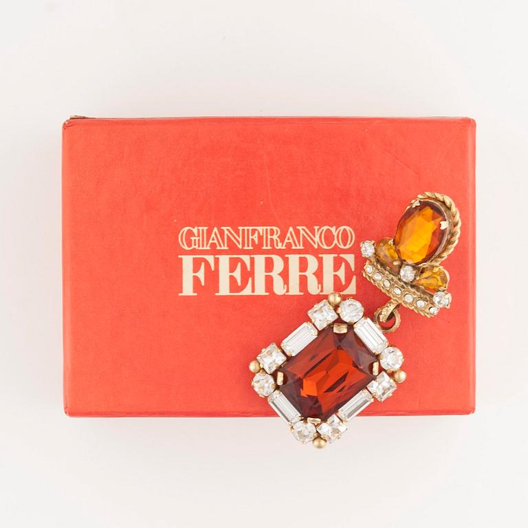 ÖRHÄNGEN, bijouteri, Gianfranco Ferré.