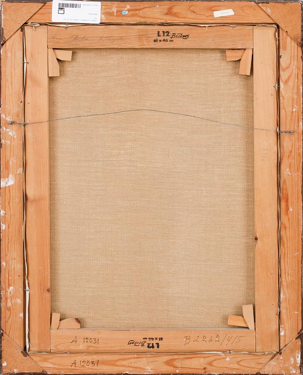 LENNART GRAM, olja på duk, sign.