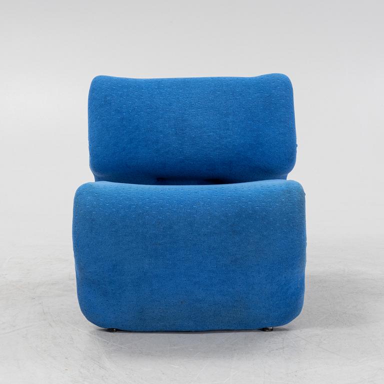 Jan Ekselius, an 'ETcetera' lounge chair, JOC möbler, Vetlanda, Sweden, 1970's.