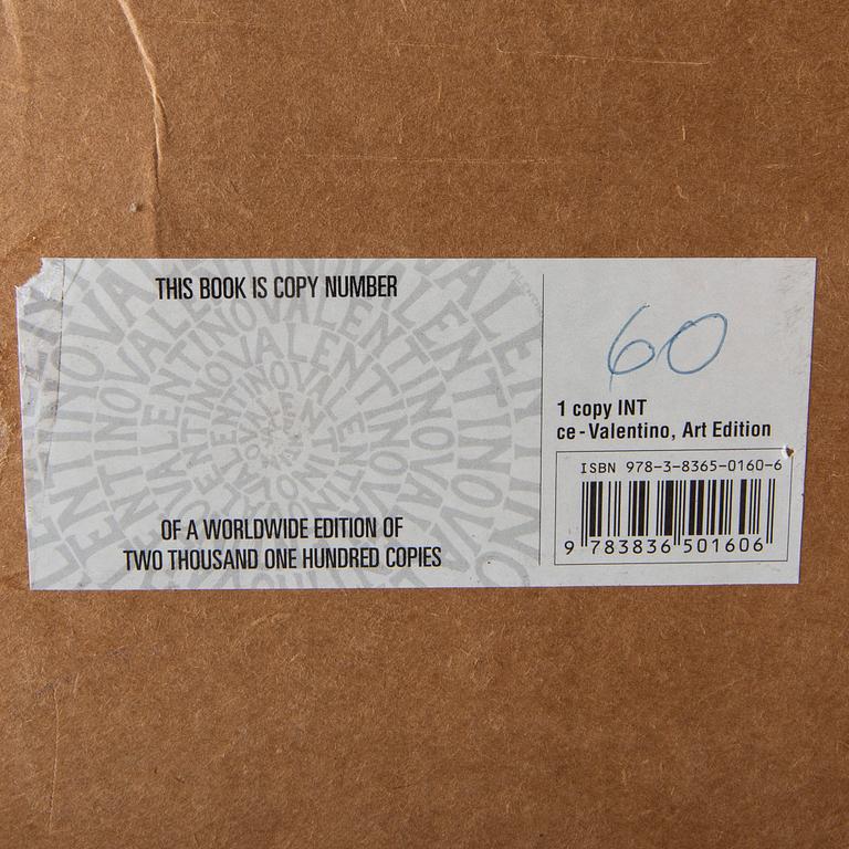Valentino Garavani. Una grande storia italiana, book Taschen numbered and signed 60.