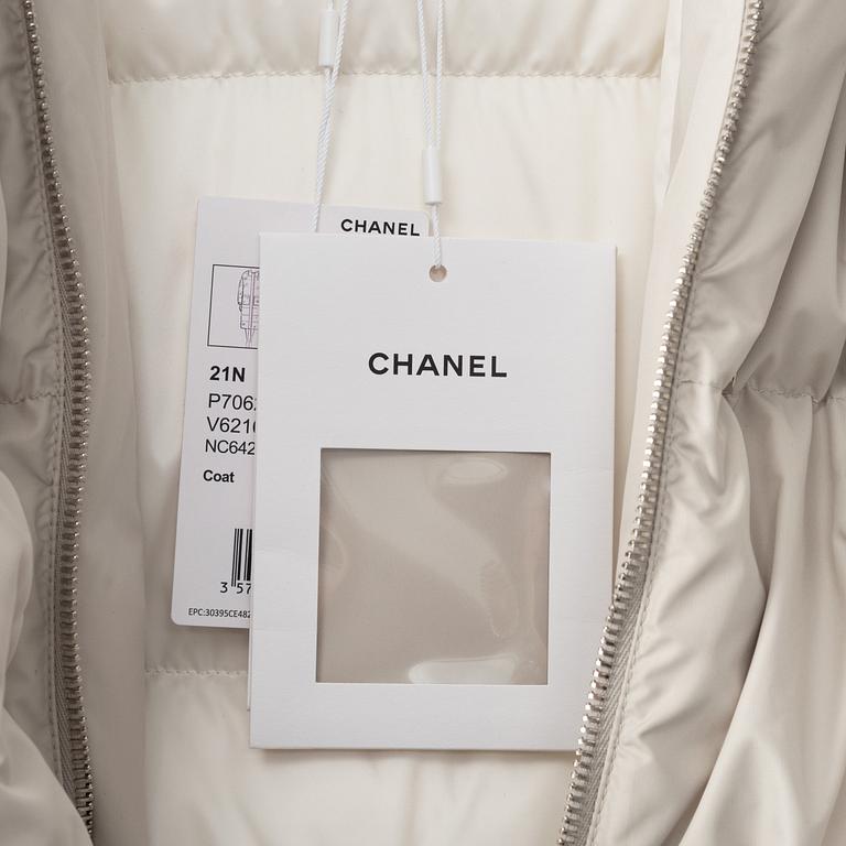 Chanel, dunkappa, Fransk storlek 38.