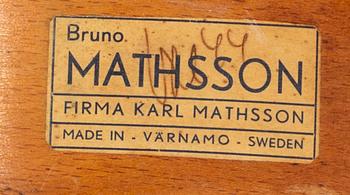 Bruno Mathsson, Vilfåtölj "Pernilla", Firma Karl Mathsson, 1944.