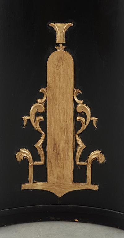 HÖRNSKÅP, art deco, 1920/30-tal.