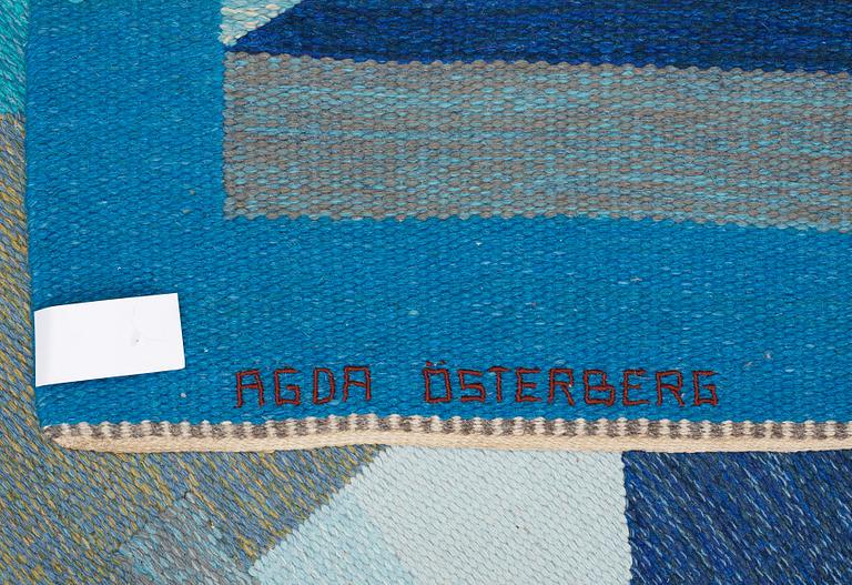 MATTA. Rölakan. 402,5 x 290 cm. Signerad invävt AÖ och à tergo broderat AGDA ÖSTERBERG.
