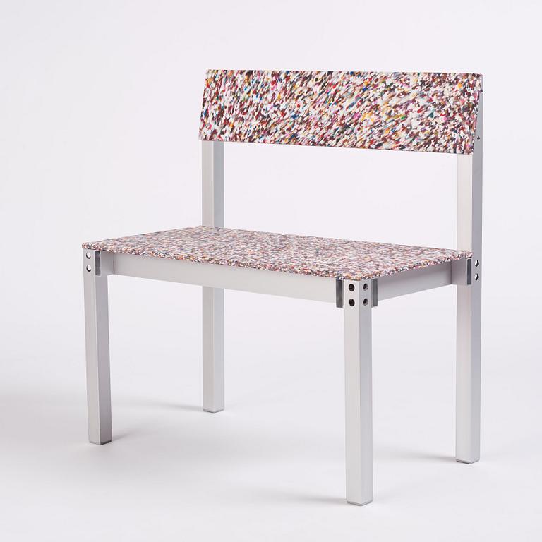 Fredrik Paulsen, bänk, unik, "Sofa One, Love Seat", JOY, 2024.