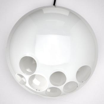 Carlo Nason, bordslampa, "LT 357 Moonbase", Mazzega, Italien, 1970-tal.