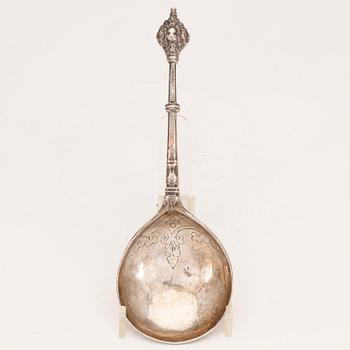 SUPSKED, silver, otydlig mästarstämpel, Stockholm 1705. Vikt ca 41 gram.