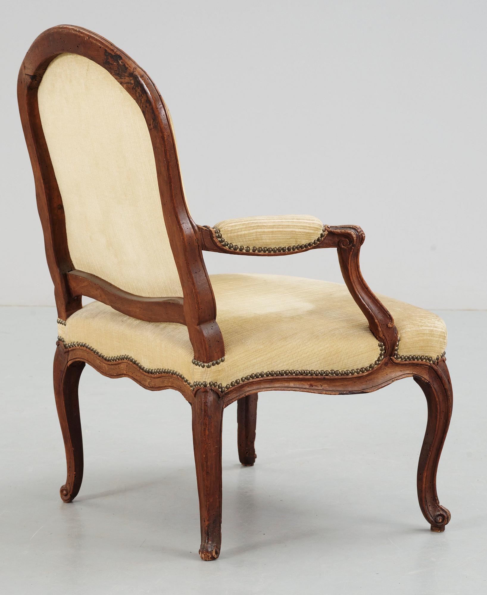 KARMSTOL, Louis Cresson, Louis XV, Frankrike, 1750-tal.