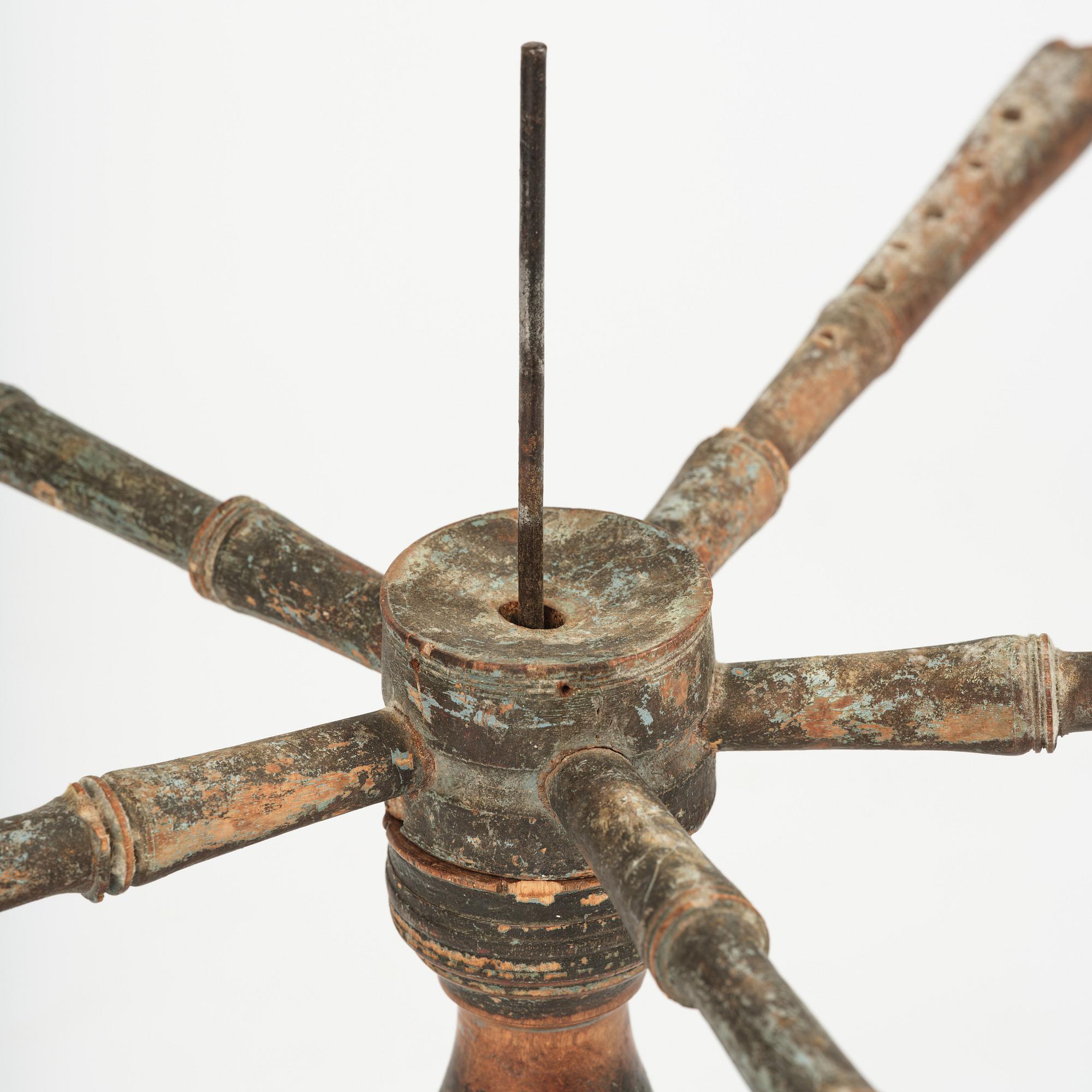 A Swedish 18th century weaving tool.