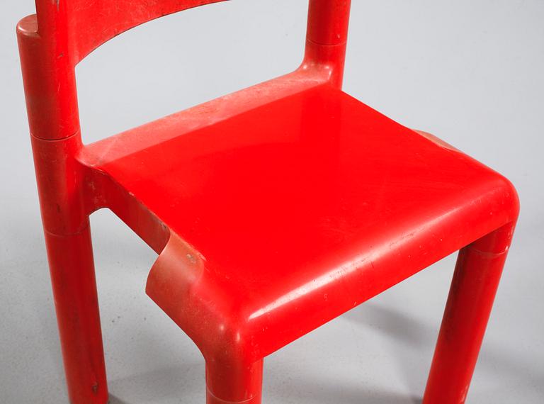 Twelve chairs designed by Eero Aarnio for Upo Oy in Finland, made in the fourth quarter of the 20th century.