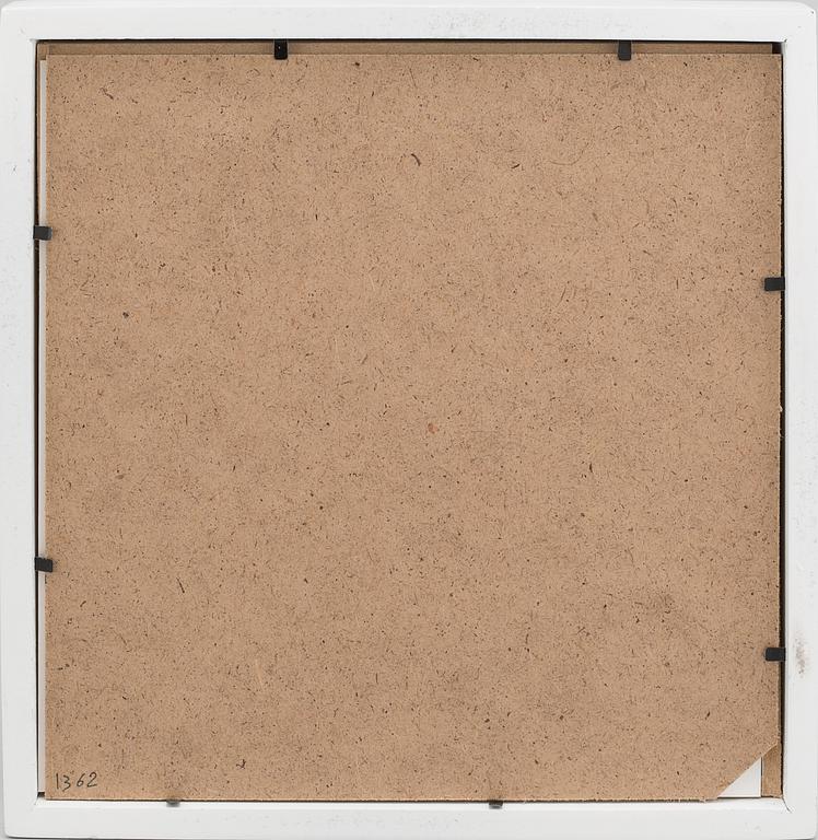 BANKSY, print with original fragment from the Israel wall included.