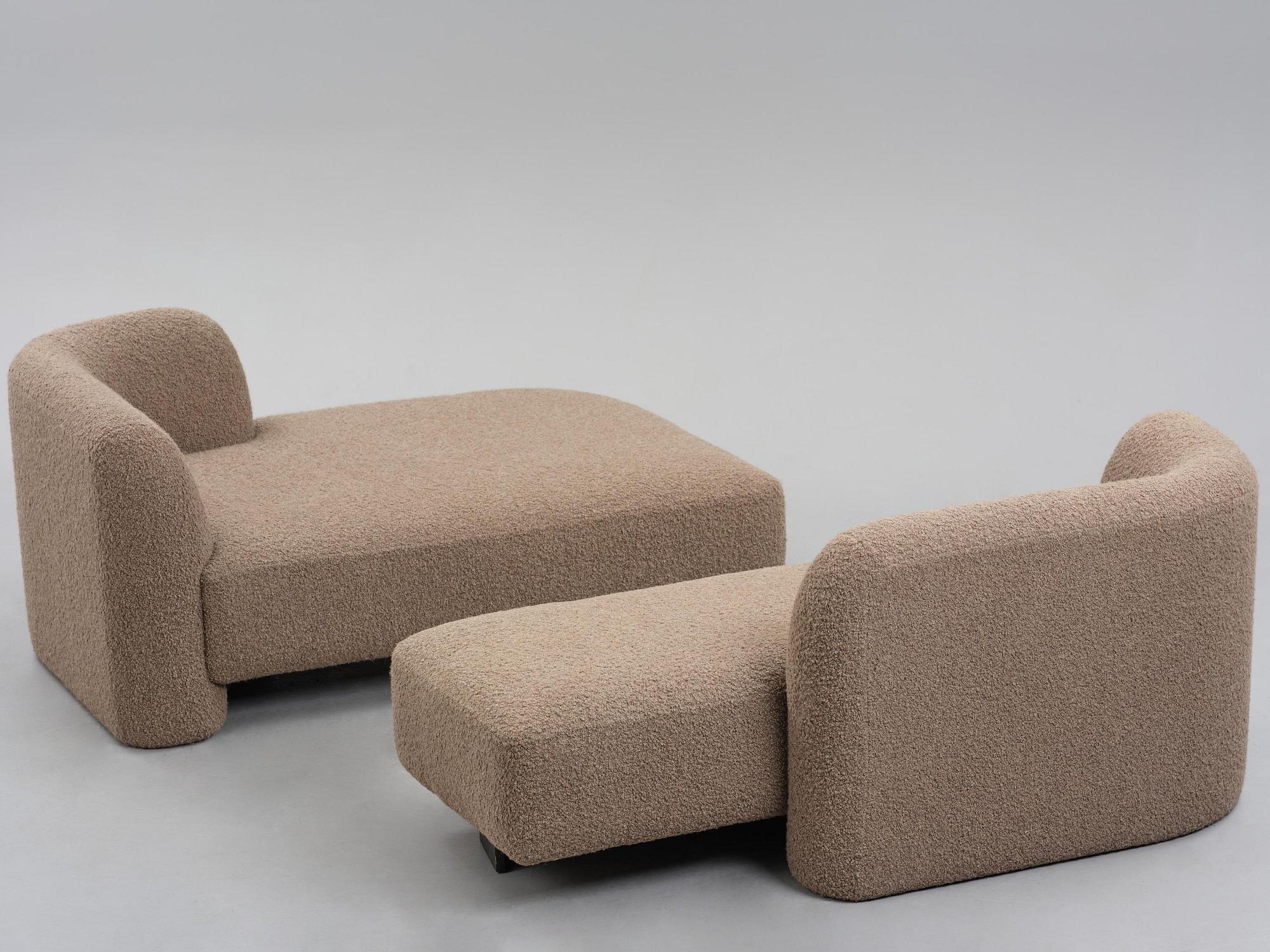 Christophe Delcourt, sofa "Pop", Delcourt Collection, France, contemporary production.
