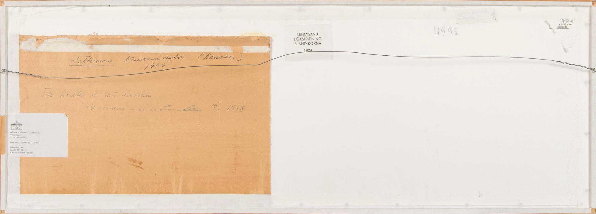 Werner Åström, "Lehmisavu".