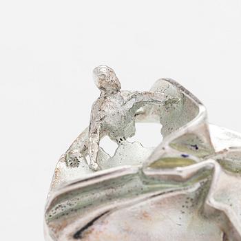 Björn Weckström, ring "Jaaras dröm", sterlingsilver. Lapponia 1969.