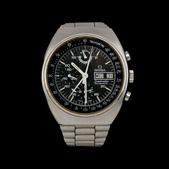 ARMBANDSUR, Omega Speedmaster, automatic, 1970-tal, chronometer.