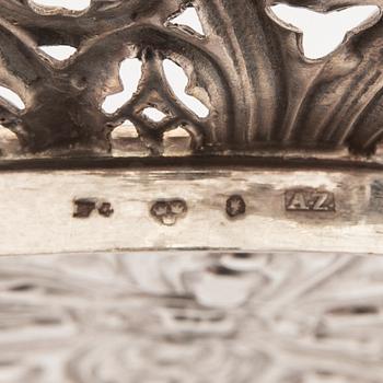 Adolf Zethelius, fat silver Stockholm 1830-40-tal.