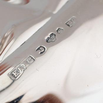 LJUSSTAKAR, 1 par, gustaviansk stil, Göteborg 1965.