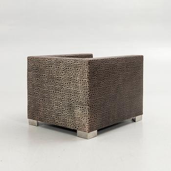 Rodolfo Dordoni, armchair, Minotti. "Suitcase", Italy, 1990s.