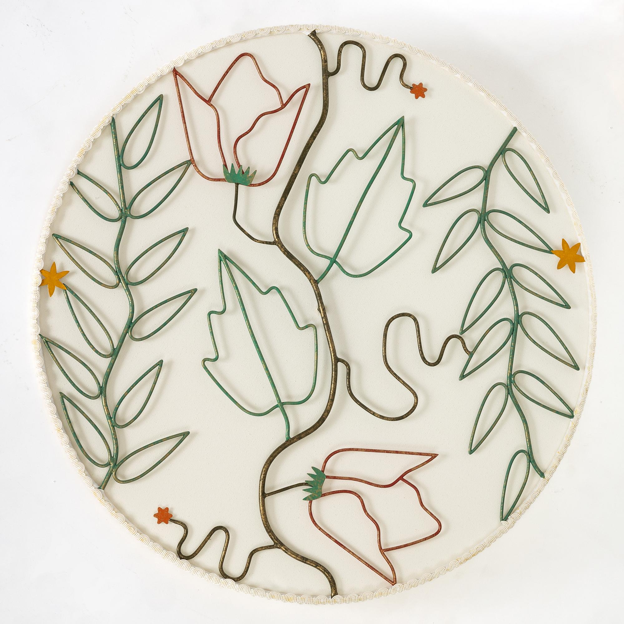 Hans Bergström, a ceiling lamp model 82, ateljé Lyktan, Åhus, Sweden 1940-50s.