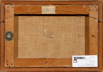 OKÄND KONSTNÄR, olja på duk. 1800/1900-tal.