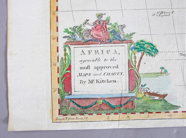 KARTA, Kitchin, 1776.