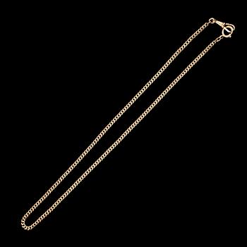 FICKURSKEDJA, 14 k guld. Vikt ca 14 g.