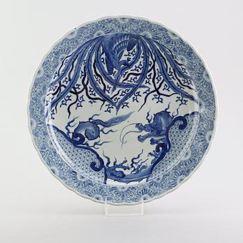 SKÅLFAT, porslin, Kina, sent 1900-/2000-tal.