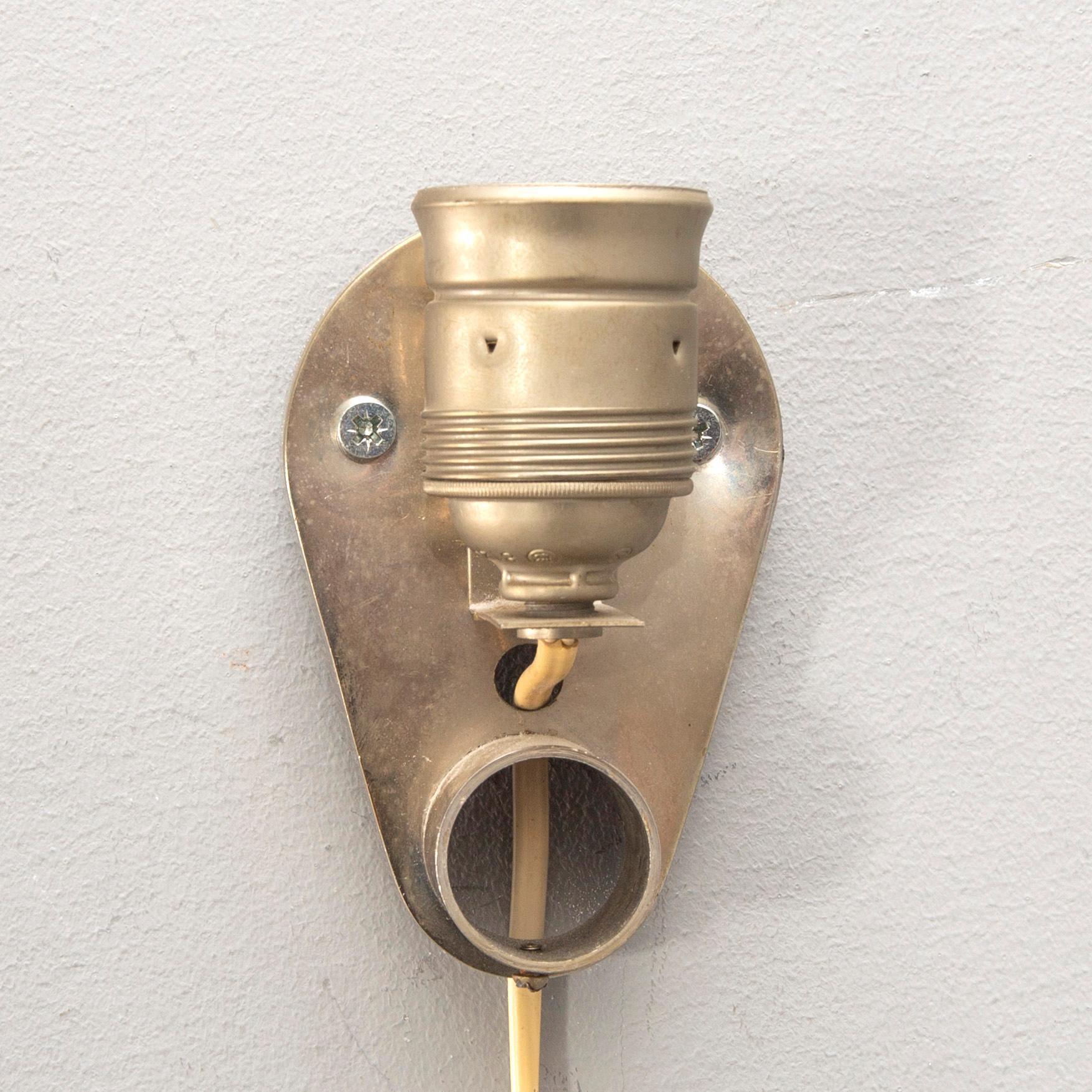 Carl Fagerlund, vägglampa, Orrefors, 1950-tal.