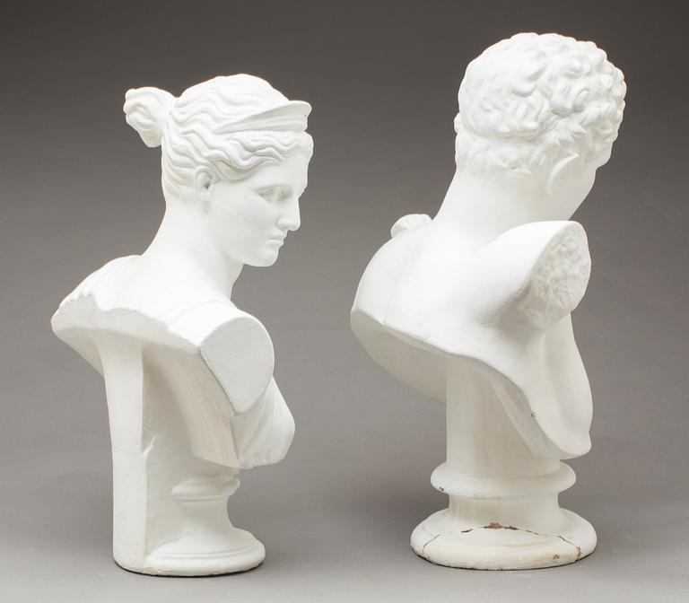 BYSTER, 2 st, efter antik modell, modern tillverkning.