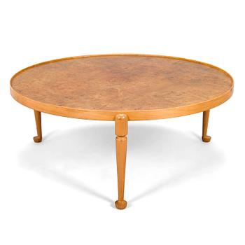 Josef Frank, a model '2139' coffee table, Svenskt Tenn, Sweden, before 1985.