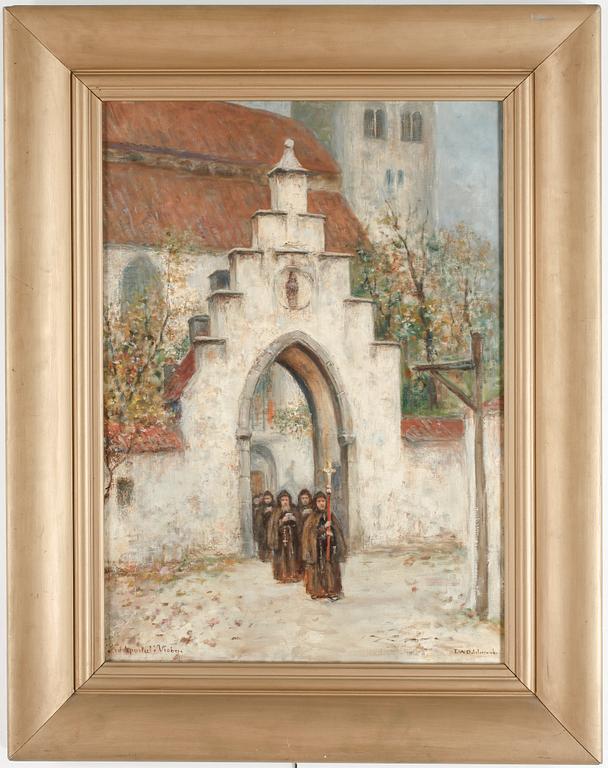 FRANS WILHELM ODELMARK, Olja på duk, signerad.