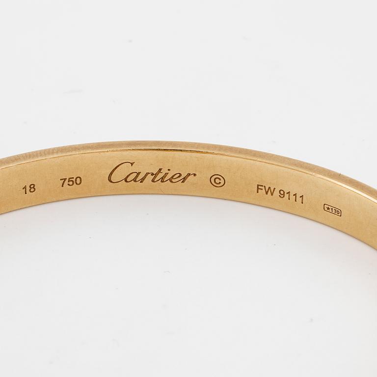 CARTIER, Love bracelet.