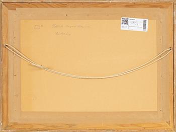 Oskar Bergman, watercolour, signed and dated 1953.