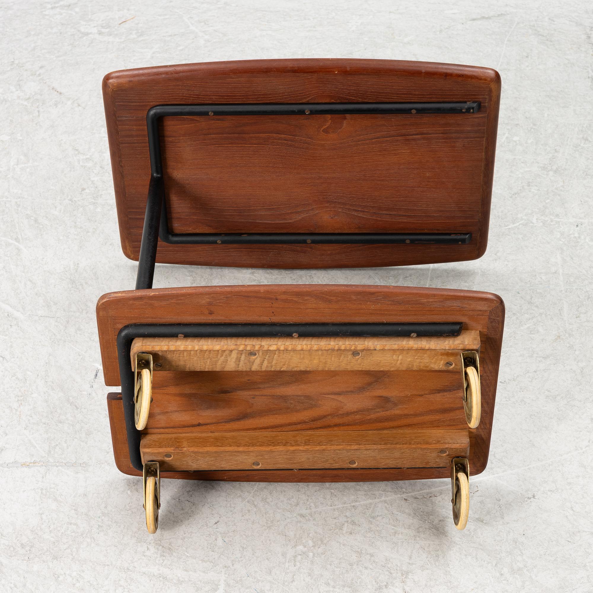 Serveringsvagn, Illums Bolighus, Köpenhamn, 1960-tal.