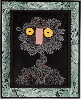 ENRICO BAJ, multiple, signed and numbered 436/500.