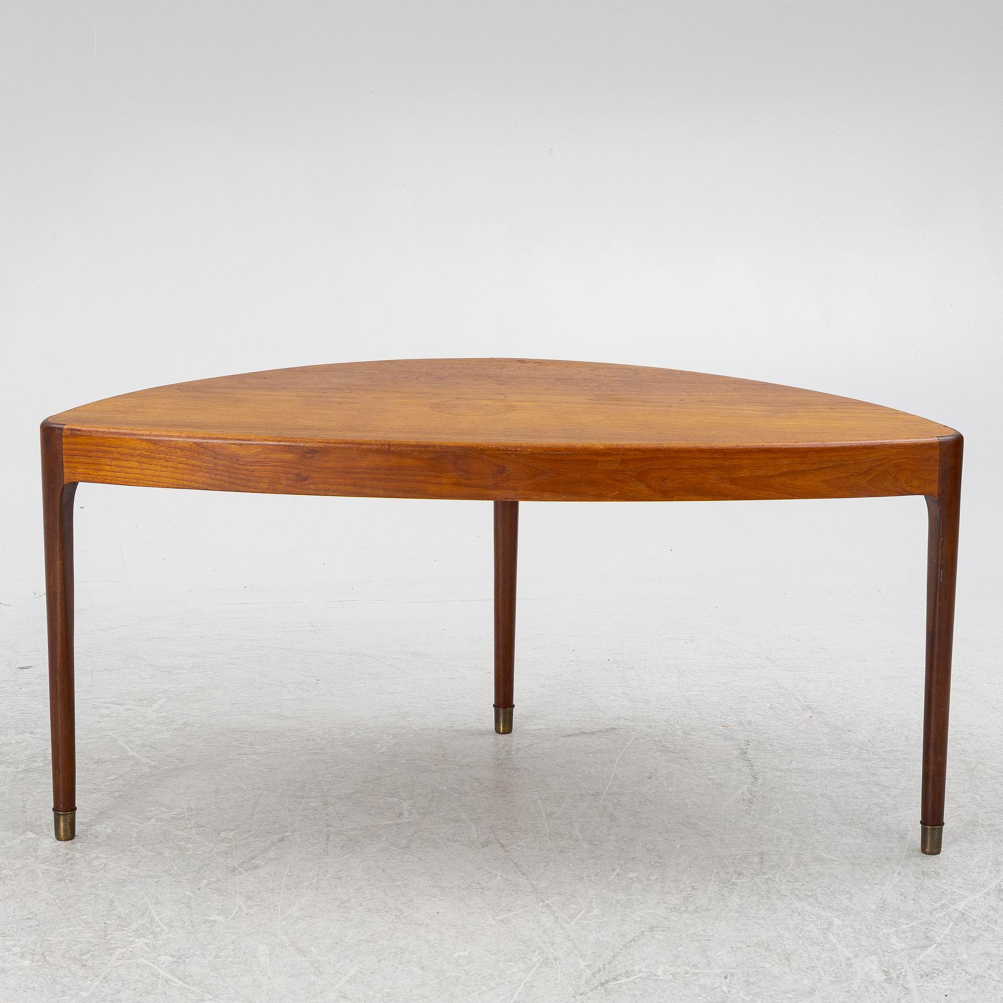 Soffbord, teak, möjligen Danmark, 1900-talets mitt.