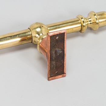 A late 20th century curtain rail / rod.