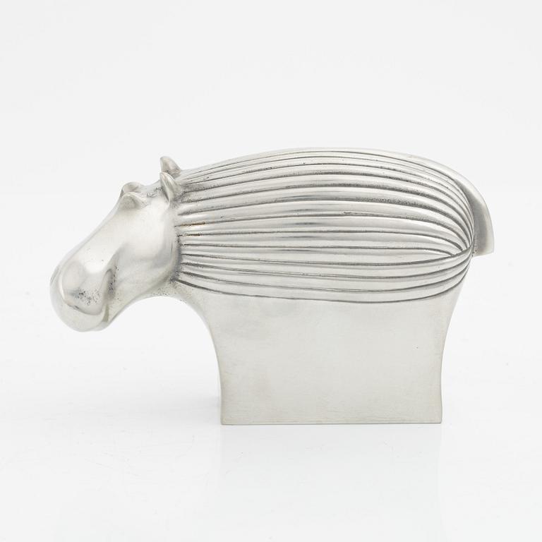 Gunnar Cyrén, a signed pewter figurine.