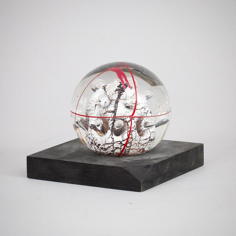 SKULPTUR, glas, Bertil Vallien, lim. ed., sign. 1900-talets andra hälft.
