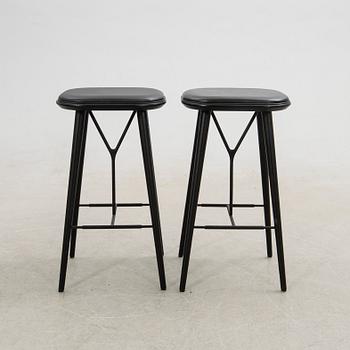 Space Copenhagen, barstolar, 6 st, "Spine", Fredericia, Danmark, 2019.